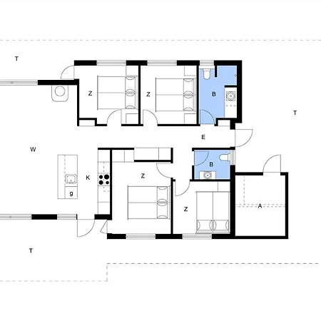 Feriehus Bl1104-saltum-borgvej-45 *